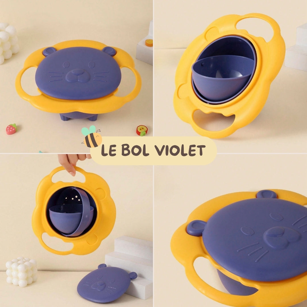 Bol anti-renversement pour bébé