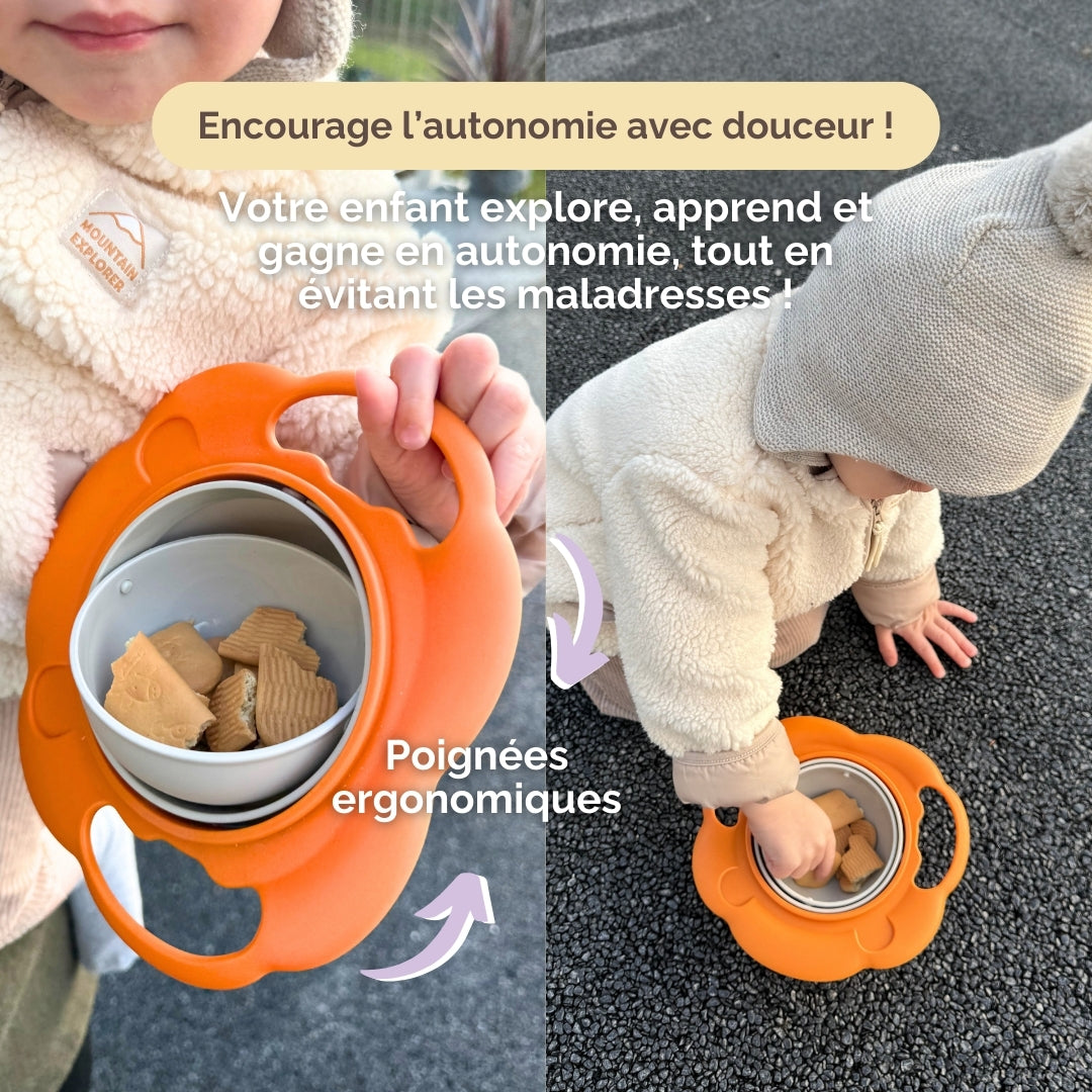 Bol anti-renversement pour bébé