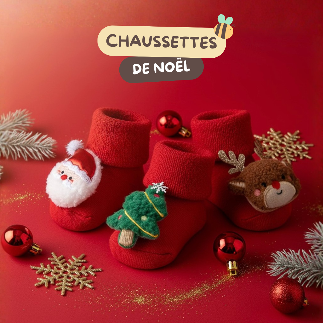 Chaussettes de Noël pour tout-petits (EDITION LIMITEE)